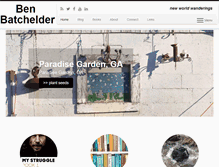Tablet Screenshot of benbatchelder.com